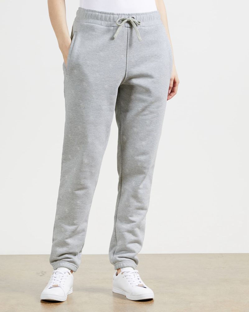 Ted Baker Oldst Printed Jogger  Byxor Dam Gray | ULS-065497